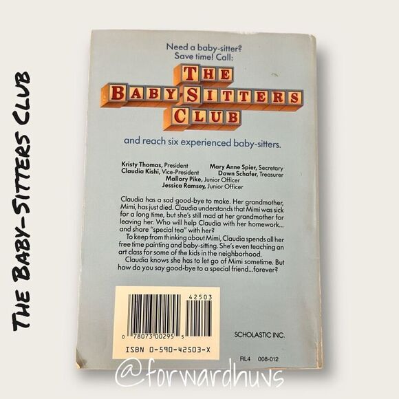Bundle 3 for $15 | The Baby-Sitters Club | Ann M. Martin | Book #26 | Vintage 19 - Picture 3 of 8